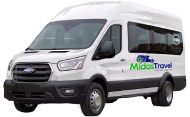 <b>FORD TRANSIT</b> - Max. 14 Pax<br><b>$1,800 MXN</b>