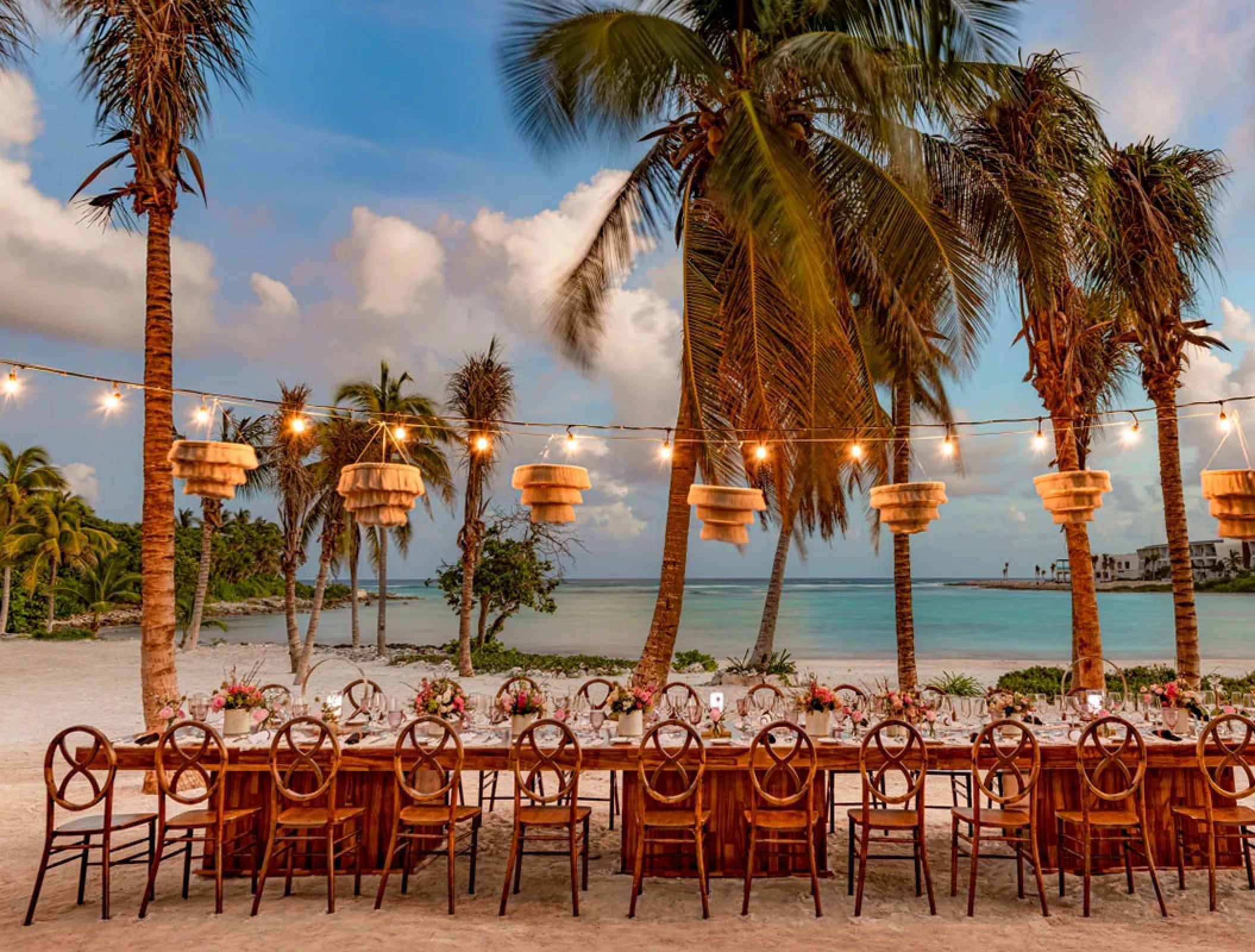 Conrad Tulum boutique hotel wedding venue with minimalist design
